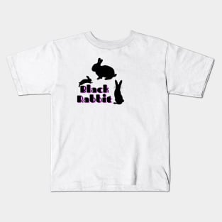 Black Rabbit Kids T-Shirt